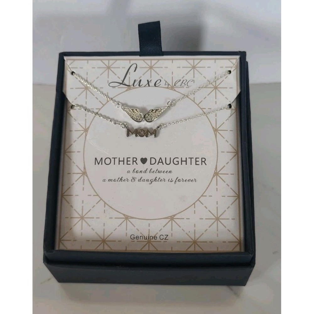 Luxy By CBC Mother Daughter Necklace Set
